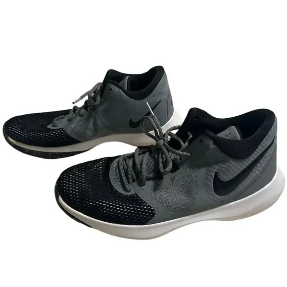 Nike Air Precision II Cool Shoes Men\'s Size 11 Wolf Grey Basketball AA7069-011 main image 5